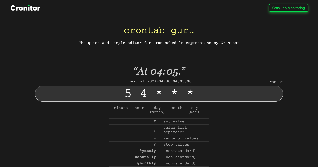 Crontab.guru